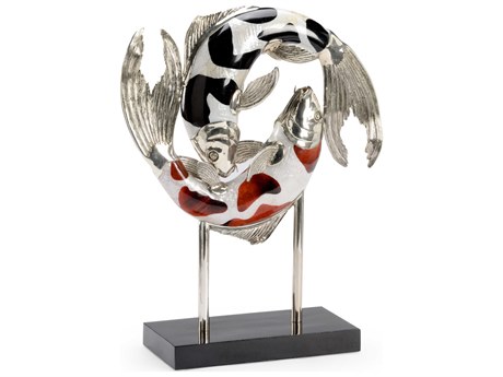Chelsea House Koi Fish On Stand