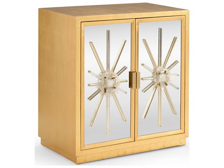 Chelsea House Gold Solid Wood Accent Chest