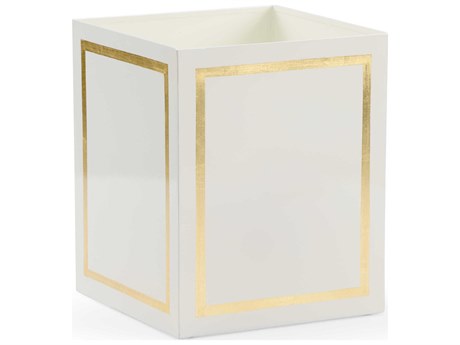 Chelsea House Claire Bell Ibiza Wastebasket - Gold