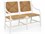 Chelsea House 50" Brown Accent Bench  CH384718