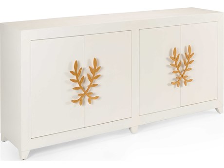 Chelsea House Claire Bell Longleaf Cabinet - White