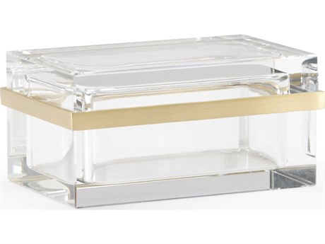 Chelsea House Rectangular Crystal Jewel Box