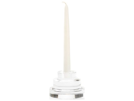Chelsea House Claire Bell Terraced Crystal Candlestick