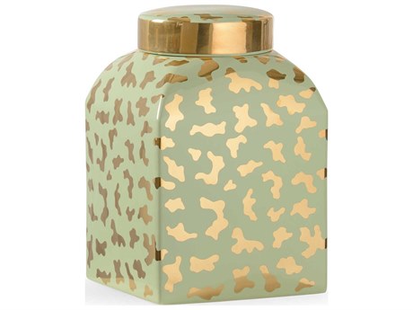 Chelsea House Shayla Copas Jungle Ginger Jar - Pistachio