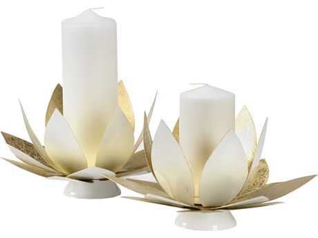 Chelsea House Lotus Candleholders