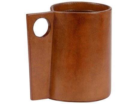 Chelsea House Leather Vase