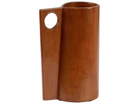Chelsea House Leather Vase
