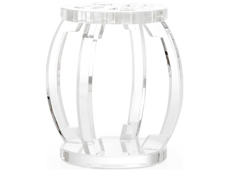 Chelsea House Jamie Merida Lucite Garden Stool