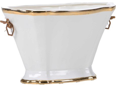Chelsea House Shayla Copas Susan Planter - White