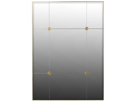 Chelsea House Loire Antique Gold Leaf Rectangular Wall Mirror