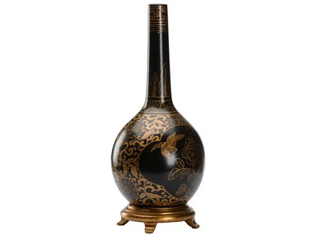 Chelsea House Black Bottle Vase