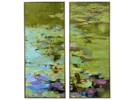 Chelsea House Light on Lily Pond Wall Art