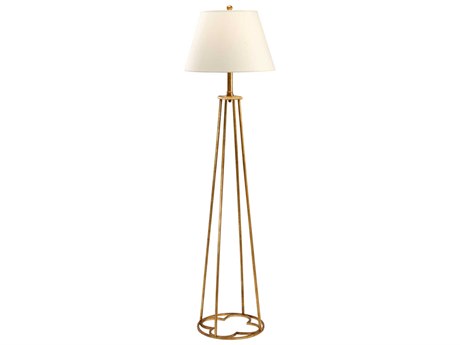 Chelsea House Lisa Kahn Club Gold Floor Lamp