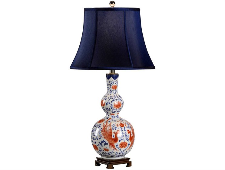 Chelsea House Chinese Pheasant Vase Table Lamp 68685