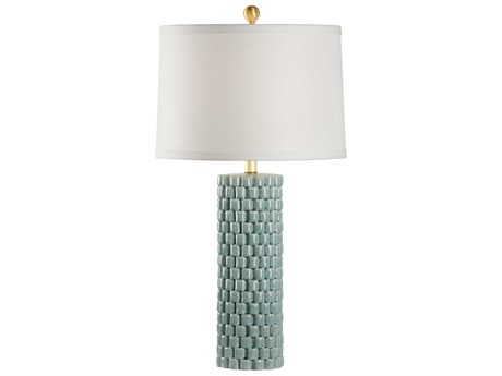 Chelsea House Potter Blue Table Lamp - Celadon