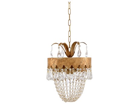 Chelsea House Gold Crystal Pendant