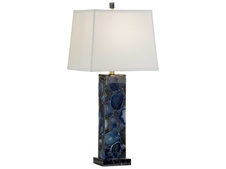 Chelsea House Agate Table Lamp - Blue