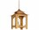 Chelsea House Claire Bell Tole Pagoda Lantern - (Lg) - Cream  CH69348