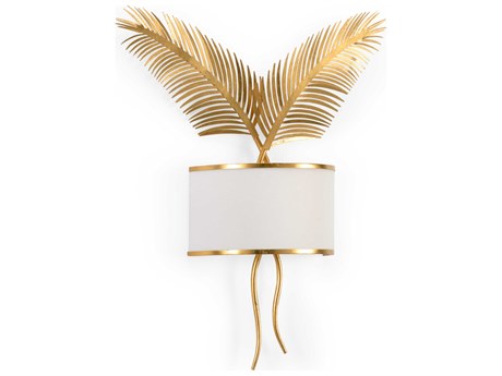 Chelsea House Gold White Wall Sconce