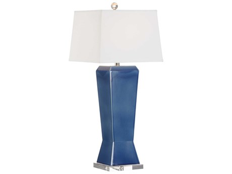Chelsea House Jamie Merida Albion Blue Table Lamp - Indigo