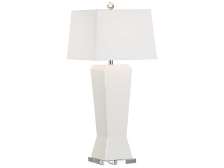 Chelsea House Jamie Merida Albion Table Lamp - White