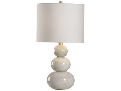 Chelsea House Bianca Natural White Off Silkette Table Lamp