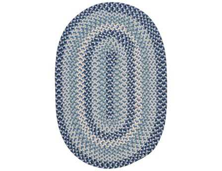 Colonial Mills Boston Common Braided Striped Area Rug