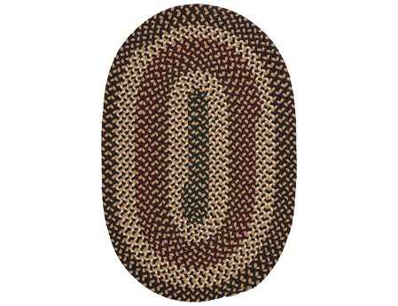 Colonial Mills Brook Farm Braided Striped Area Rug