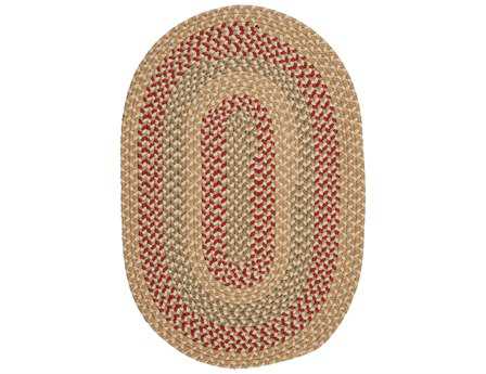 Colonial Mills Brook Farm Braided Striped Area Rug