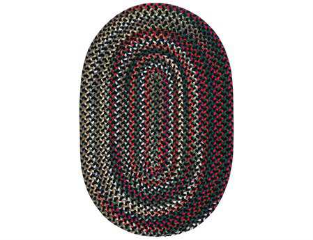 Colonial Mills Chestnut Knoll Braided Striped Area Rug