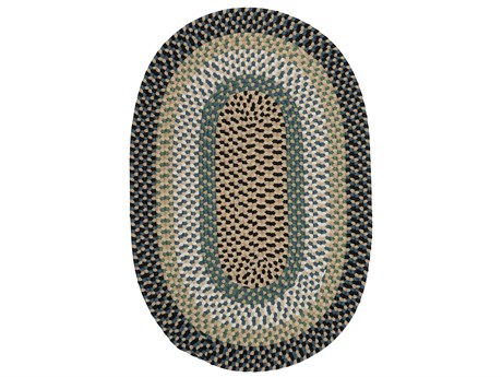 Colonial Mills Mendi Braided Striped Area Rug