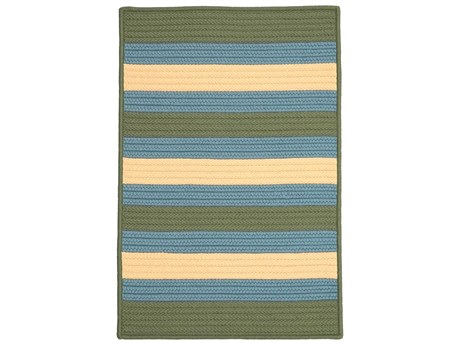 Colonial Mills Reed Braided Striped Area Rug
