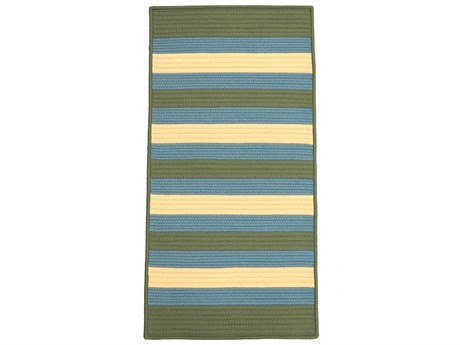 Colonial Mills Reed Braided Striped Runner Area Rug