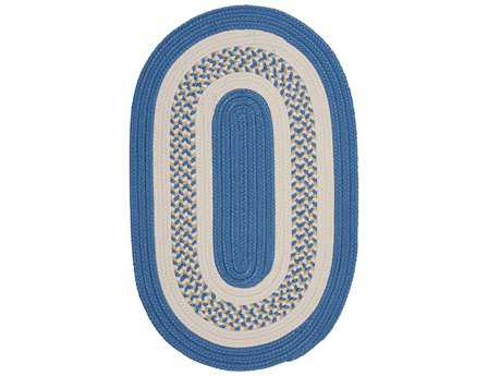 Colonial Mills Flowers Bay Braided Striped Area Rug