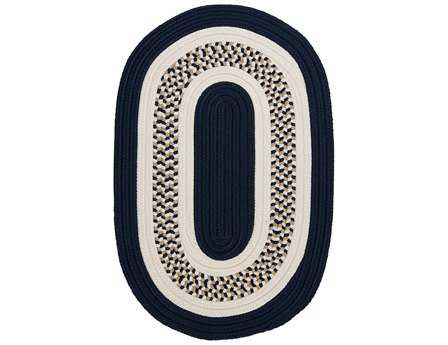 Colonial Mills Flowers Bay Braided Striped Area Rug