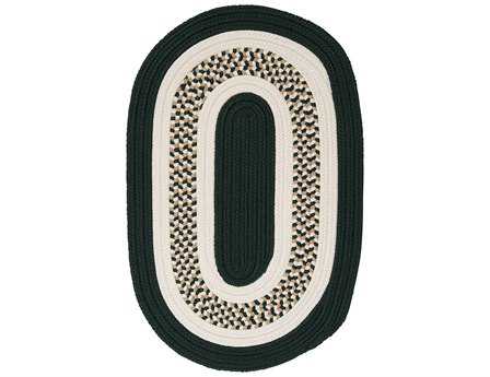 Colonial Mills Flowers Bay Braided Striped Area Rug
