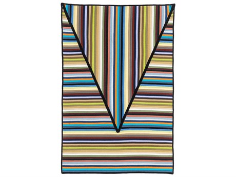 Colonial Mills Luxury Designer Flatweave Striped Area Rug
