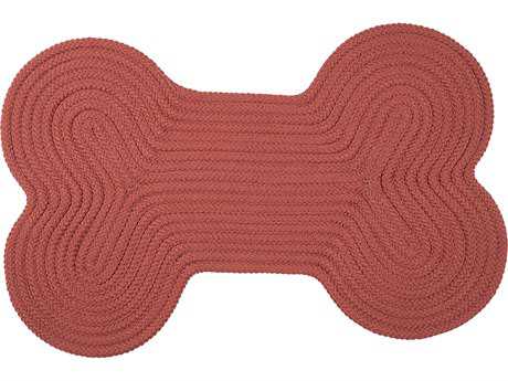 Colonial Mills Dog Bone Solid Braided Area Rug