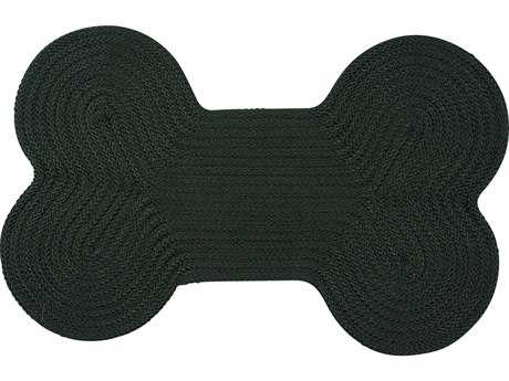 Colonial Mills Dog Bone Solid Braided Area Rug