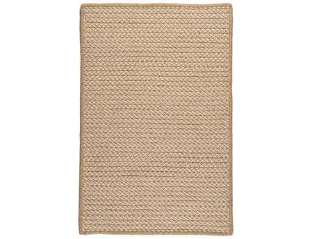 Colonial Mills Natural Wool Houndstooth Braided Area Rug