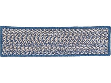 Colonial Mills Hayley Tweed Blue Stair Tread (Set of 7)