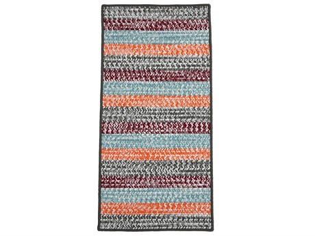 Colonial Mills Baily Braided Striped Runner Area Rug