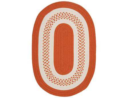 Colonial Mills Crescent Braided Striped Area Rug