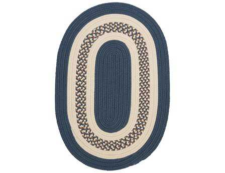 Colonial Mills Crescent Braided Striped Area Rug