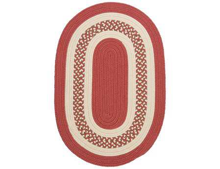 Colonial Mills Crescent Braided Striped Area Rug