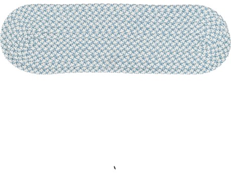 Colonial Mills Milton Houndstooth Tweed Blue Stair Tread (Set of 7)