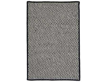 Colonial Mills Outdoor Houndstooth Tweed Braided Area Rug
