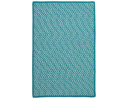 Colonial Mills Outdoor Houndstooth Tweed Braided Area Rug