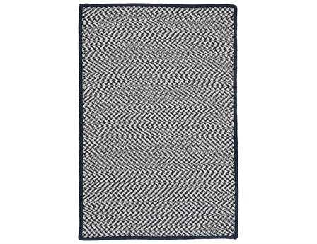 Colonial Mills Outdoor Houndstooth Tweed Braided Area Rug