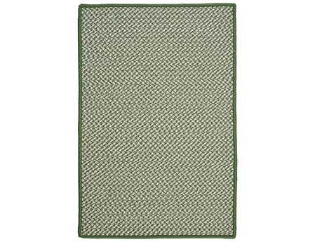 Colonial Mills Outdoor Houndstooth Tweed Braided Area Rug